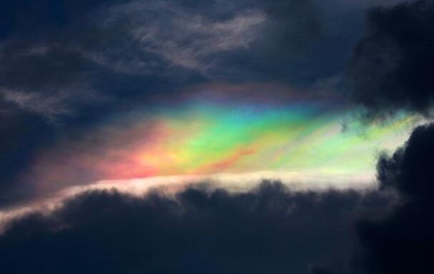 Some information about rainbow clouds in China
